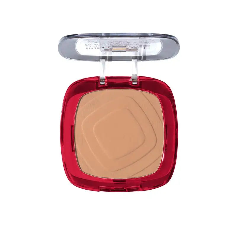 L'Oréal Paris Infalible 24H pitkäkestoinen mattapintainen puuteri, sävy 220 Sand, keskitummalle iholle