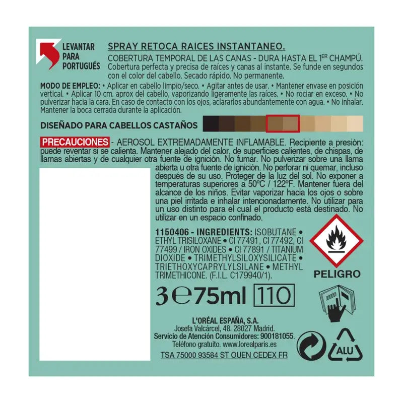 L'Oréal Paris Magic Retouch 3 Chatain 75 ml