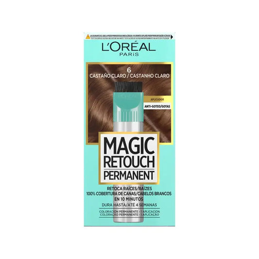 L'Oréal Paris Magic Retouch Permanent juurien peiteväri 6 vaalea kastanja 18 ml