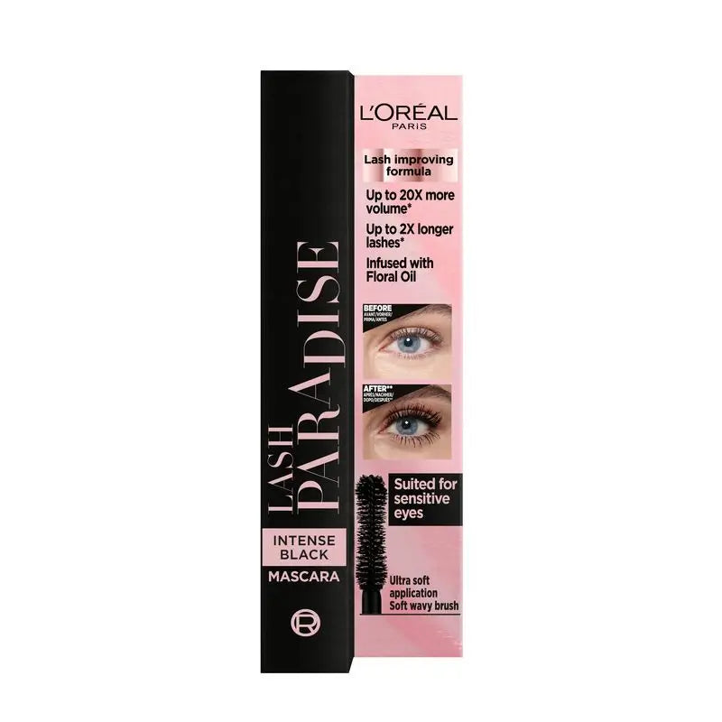 L'Oréal Paris Paradise Extra Black -ripsiväri: volyymi ja pituus