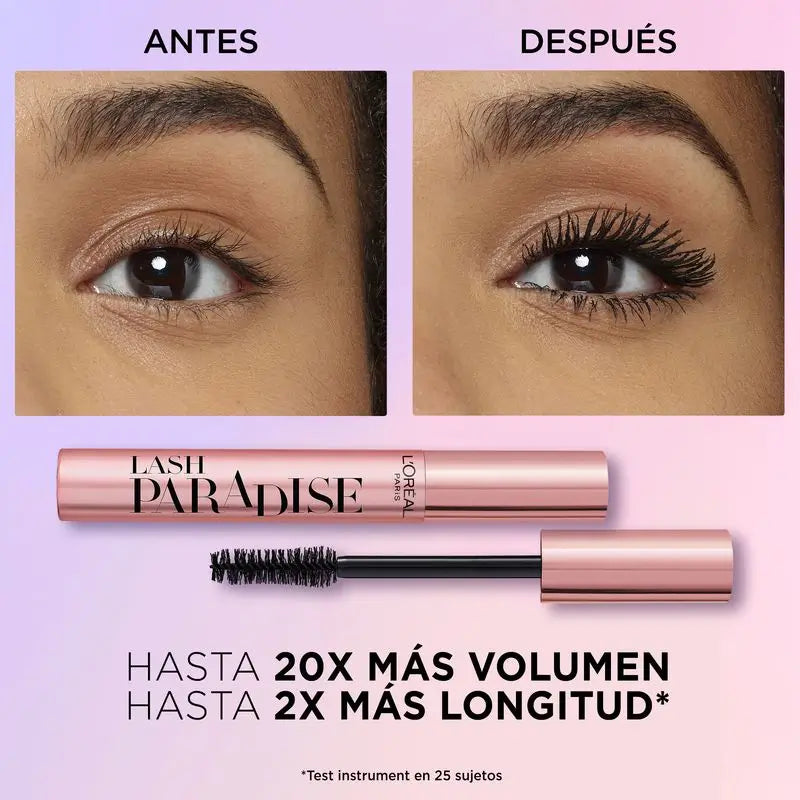 L'Oréal Paris Paradise Extra Black -ripsiväri: volyymi ja pituus