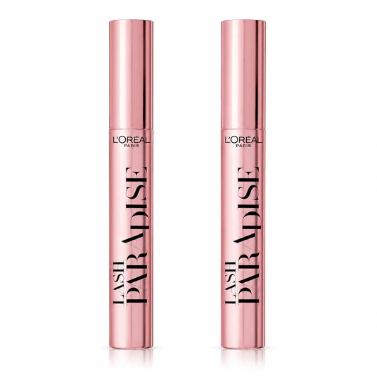 L'Oréal Paris Paradise Extra Black -ripsiväri, lisää volyymia ja pituutta, 2 kpl:n pakkaus