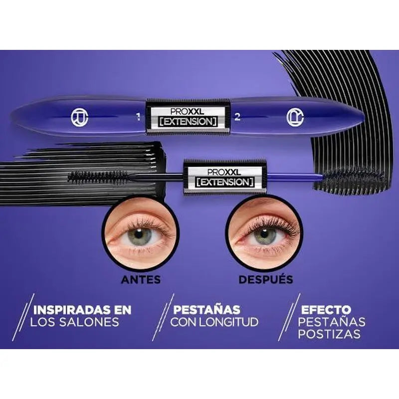 L'Oréal Paris Pro XXL -ripsiväri, jossa on pidentäviä kuituja