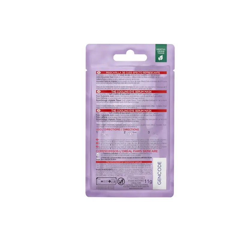 L'Oréal Paris Revitalift Filler silmänympärysnaamio 11 g