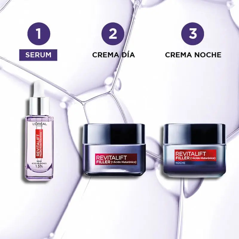 L'Oréal Paris Revitalift Filler -anti-aging-seerumi (+puhdasta hyaluronihappoa) 50 ml