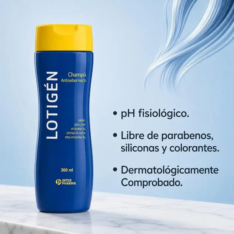 Lotigen seborrean vastaava shampoo 300 ml