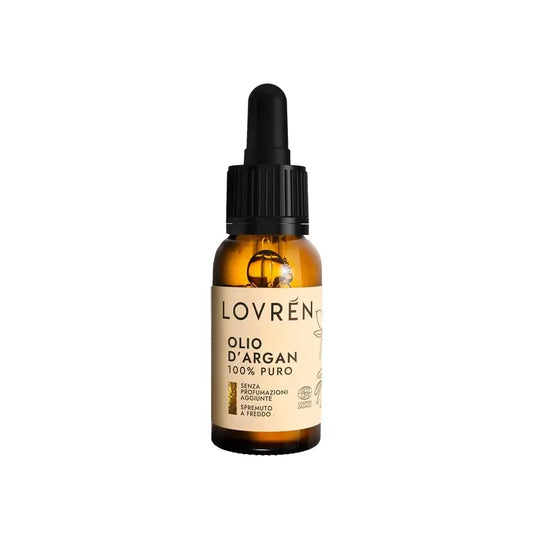 Lovrén 100 % puhdas luomuarganöljy, 30 ml