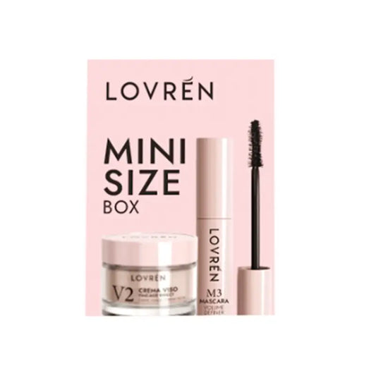 Lovrén Mini-Size Box Pink (M3-ripsiväri, minikoko + V2-kasvovoide, minikoko) 