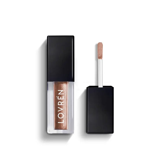 Lovrén Long Lasting -nestemäinen luomiväri, kiiltävä pronssi 