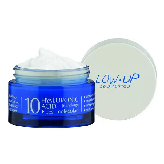 Low Up Anti-Age-kasvovoide, hyaluronihappoa, 10 PM, 50 ml