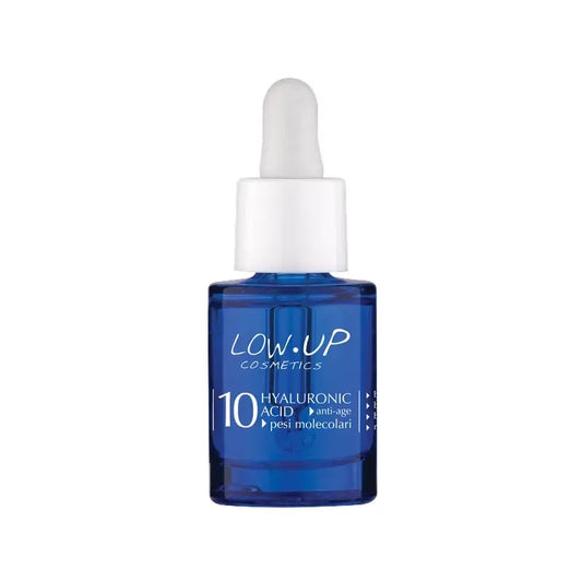 Low Up -kasvoseerumi, hyaluronihappo 10, ikääntymistä ehkäisevä, 15 ml