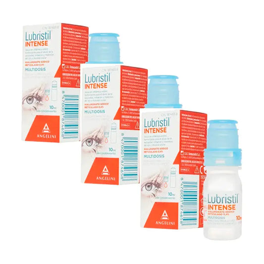 Lubristil Intense Moniannos, pakkaus 3 x 10 ml