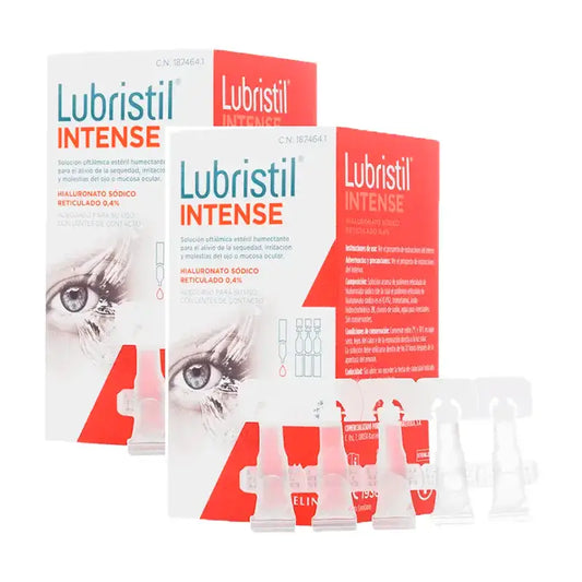Lubristil Intense, 2 x 30 kappaleen annospakkaus