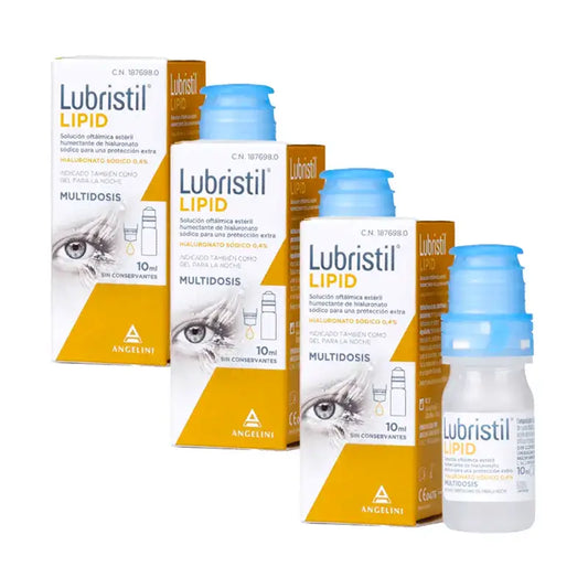 Lubristil Lipid, pakkaus 3 x 10 ml