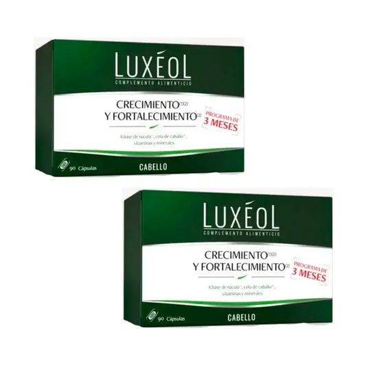 Luxeol – tiheys, kasvu ja vahvistaminen, 2 x 90 tablettia sisältävä pakkaus