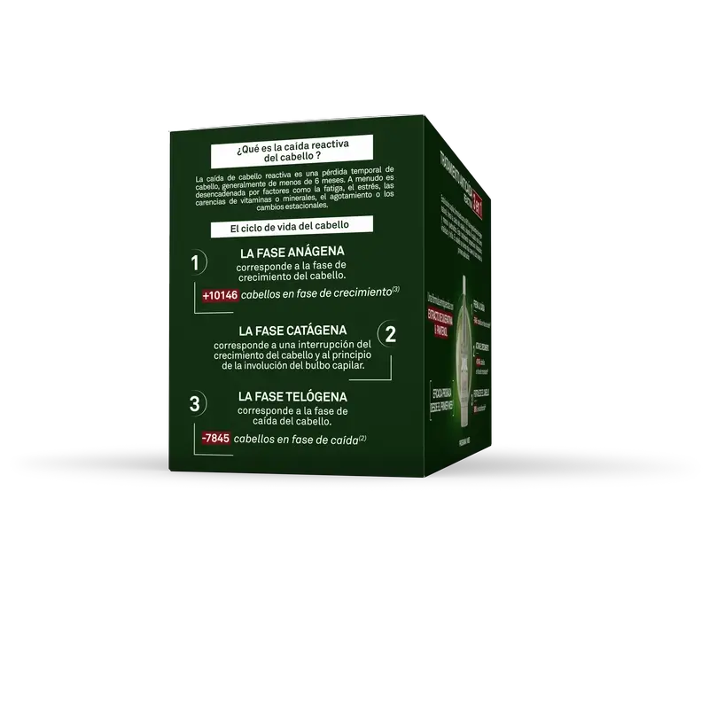 Luxeol 3 In 1 Reactional Anti-Hair Loss Treatment, 14 Vials X 7 Ml