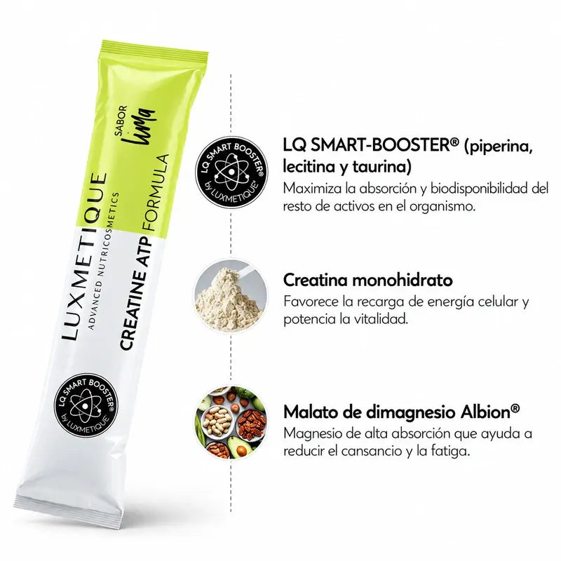Luxmetique Creatine ATP Formula, 30 yksiannospakkausta, 6 g