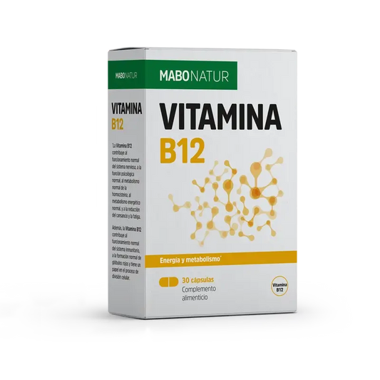 Mabonatur B12-vitamiini, 30 kapselia 