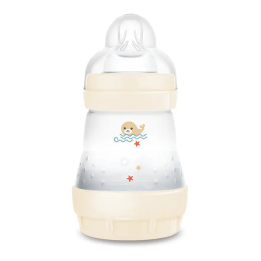 Mam Baby Easy Start -tuttipullo, koliikkia ehkäisevä, neutraali, kiiltävä, 160 ml 