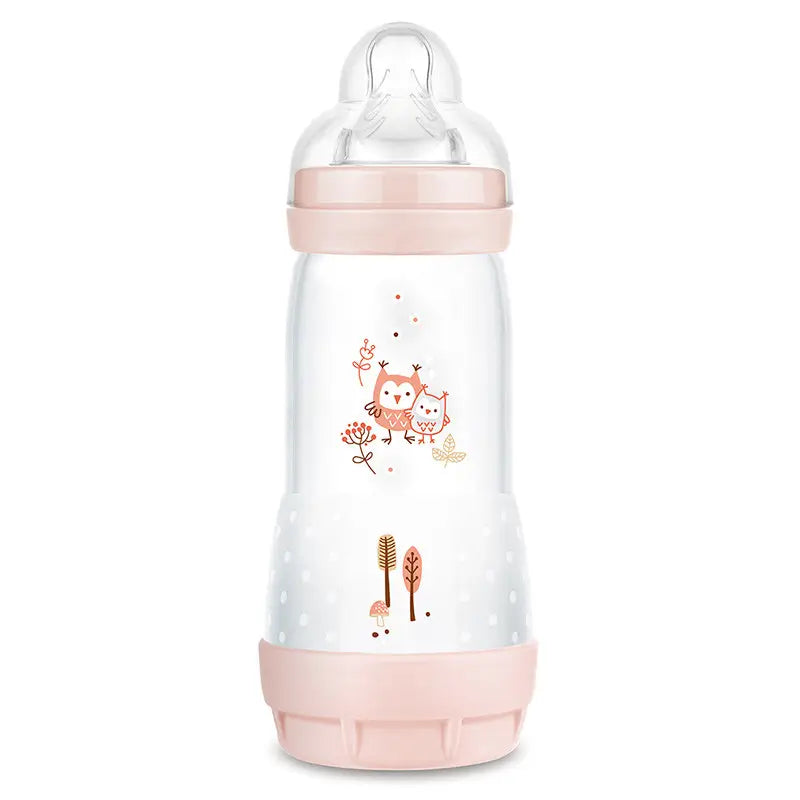 Mam Baby Bottle Anti-Colic Matt Pink, 320 ml