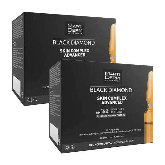 Martiderm Black Diamond Skin Complex Advanced, pakkaus 2 x 30 ampullia