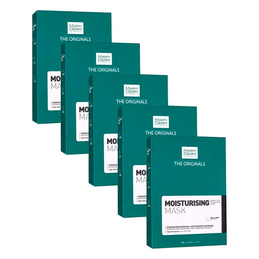 Martiderm Moisturising Mask – intensiivinen kosteutus, 5 x 10 kpl