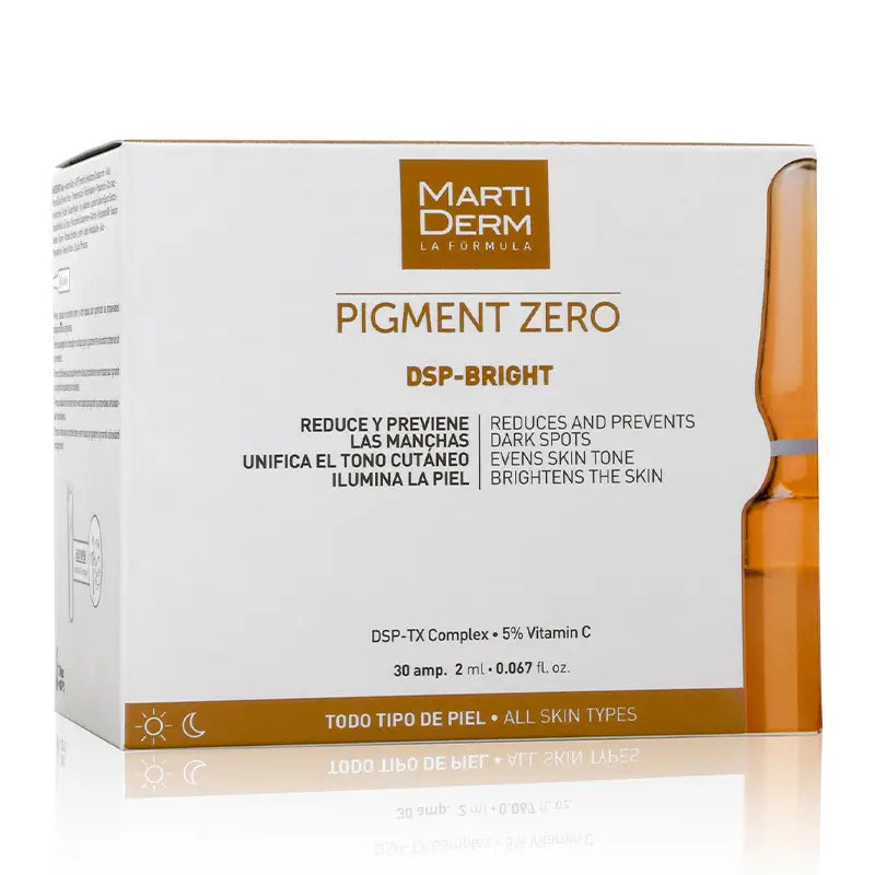 Martiderm Pigment Zero Dsp-Bright Easy Open 30 ampullia à 2 ml
