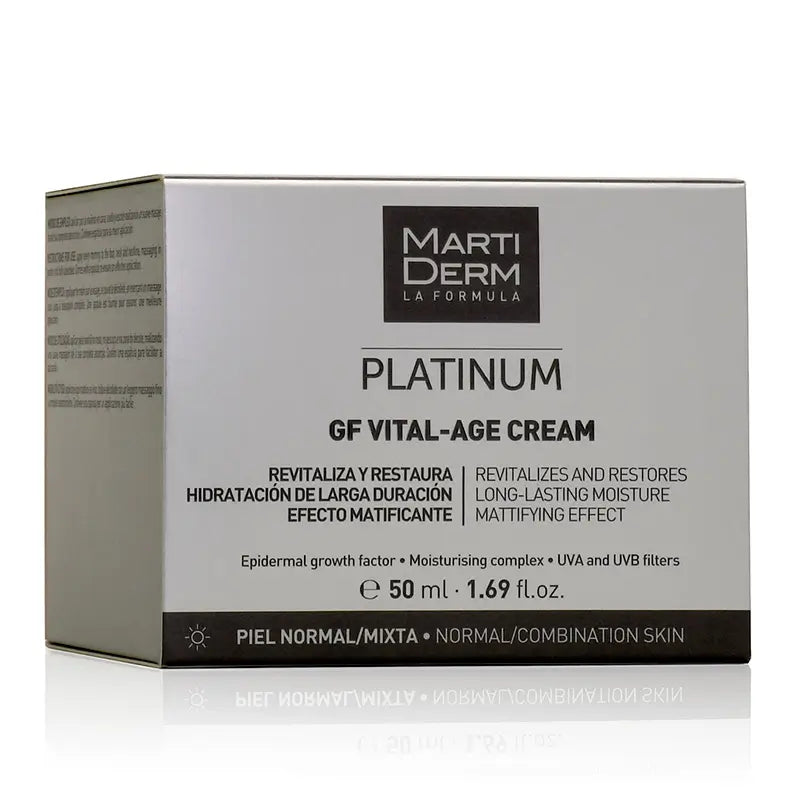 Martiderm Platinum Gf Vital-Age -voide normaalille ja sekaiholle 50 ml
