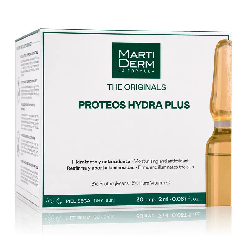 Martiderm The Originals Proteos Hydra Plus kuivalle iholle, 30 ampullia à 2 ml