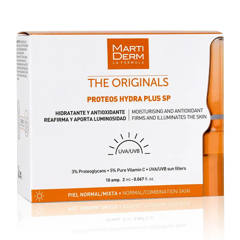 Martiderm The Originals Proteos Hydra Plus SPF 10 ampullia à 2 ml