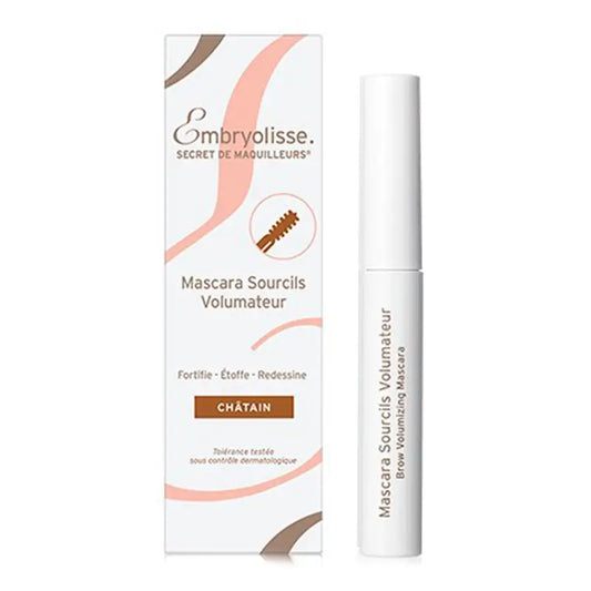 Embryolisse Mascara Sourcils Volumateur Châtain , 5 ml