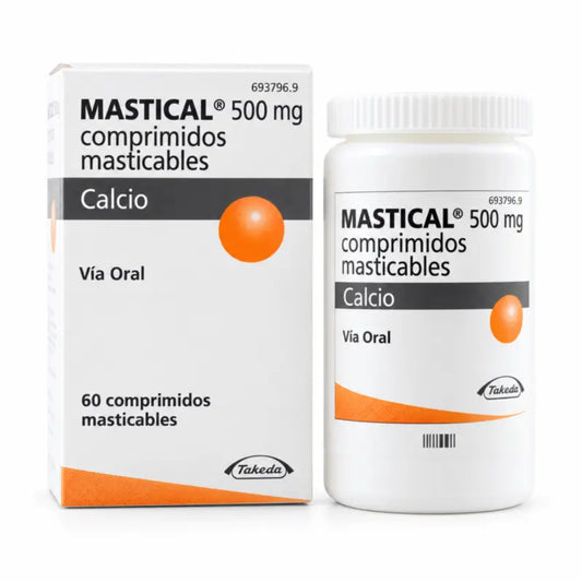 Mastical 500 mg kalsiumia, 60 purutablettia