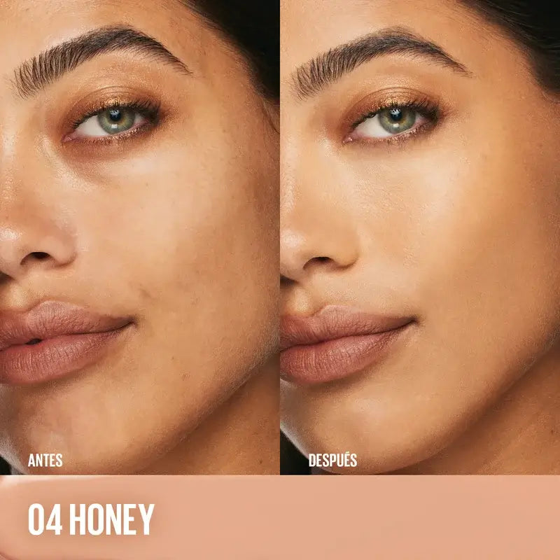 Maybelline New Yorkin monikäyttöinen kosteuttava peitevoide, sävy 04 Honey