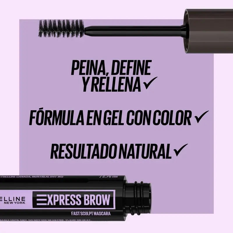 Maybelline New York Brow Fast Sculpt -kulmakarvamaskara, sävy 10 Clear