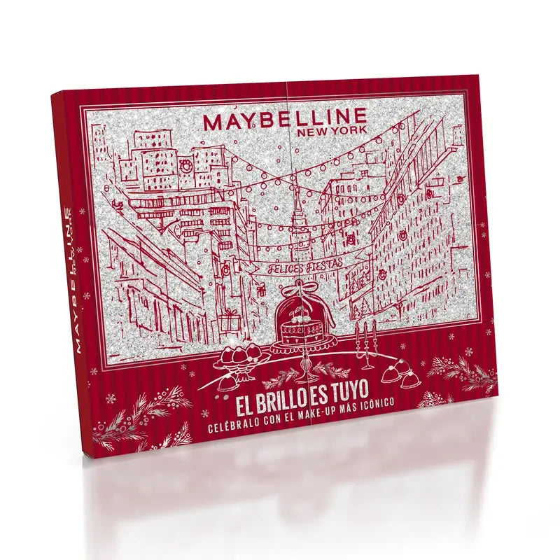 Maybelline-adventtikalenteri, 12 tuotetta