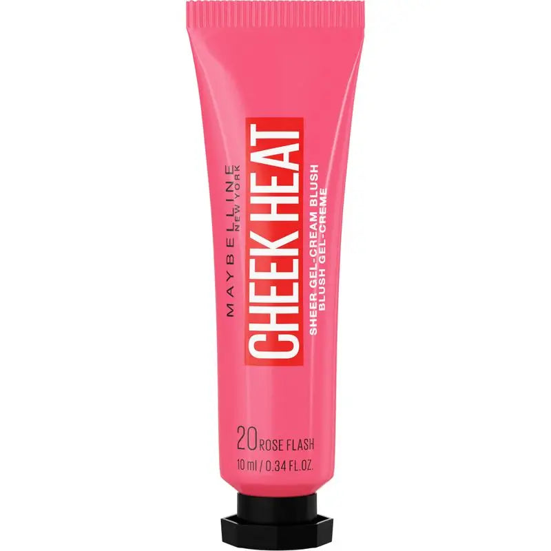 Maybelline New York Cheek Heat All-In-1 Blush -voideposkipuna 20 Rose Flash