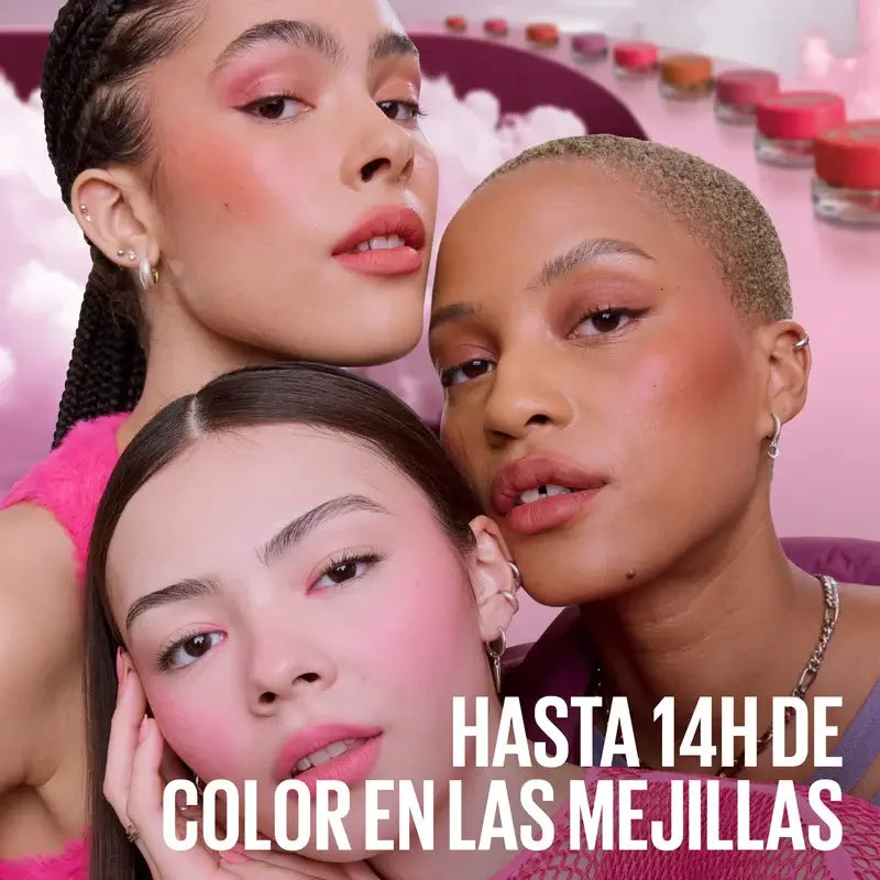 Maybelline New York Cloudtopia matta nestemäinen poskipuna, sävy 50 Fresh Lavender, 4,75 ml