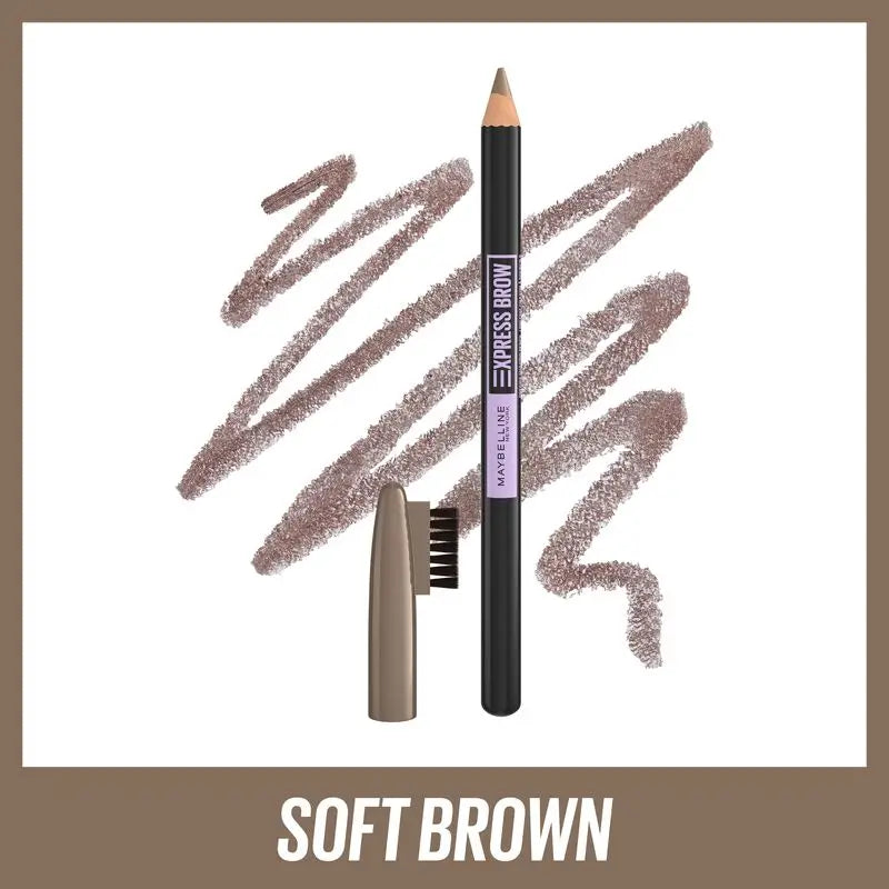 Maybelline New York Express Brow -kulmakynä, sävy 03 Soft Brown
