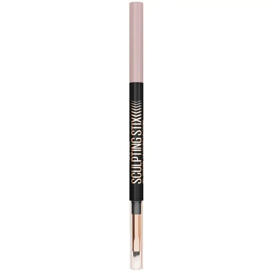 Maybelline New York Sculpting Stix 2-in-1-silmärajauskynä, Black Blur 016, 0,7 g 