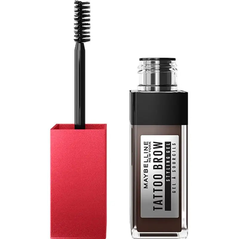 Maybelline New York Tattoo Brow -geeli täytettäville kulmakarvoille, sävy 260 Deep Brown