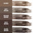 Maybelline New York Tattoo Brow -geeli täytettäville kulmakarvoille, sävy 260 Deep Brown