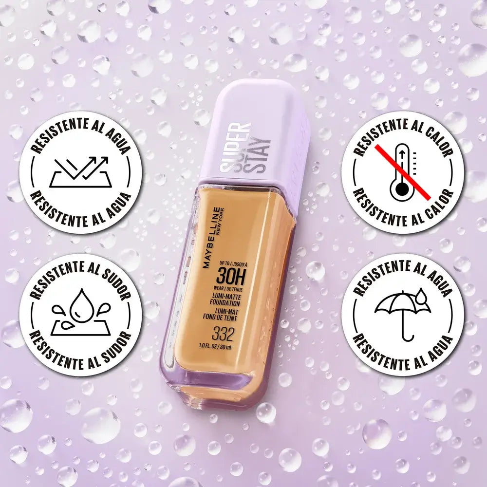 Maybelline New York M-Up Superstay Lumi Matte -meikkivoide 129, 35 ml