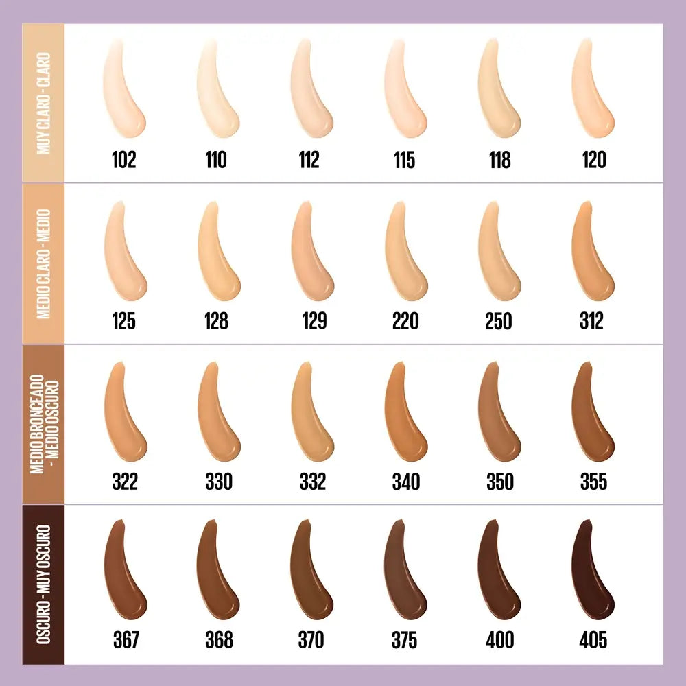 Maybelline New York M-Up Superstay Lumi Matte -meikkivoide 337, 35 ml