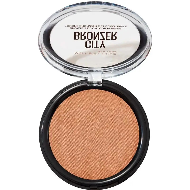 Maybelline New York City Bronzer - mattapintainen aurinkopuuteri, sävy 300 Deep Cool, tummalle iholle – 8 g