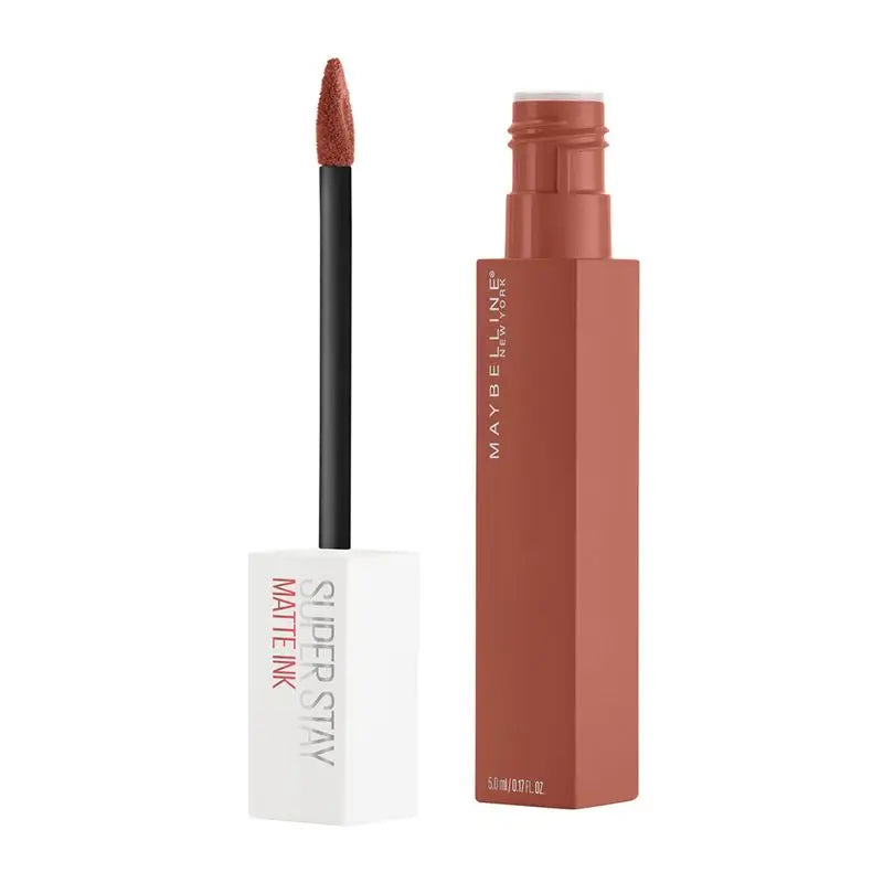 Maybelline New York Superstay Matte Ink -matta huulipuna, pitkäkestoinen, sävy 70 Amazonian, väri Nude