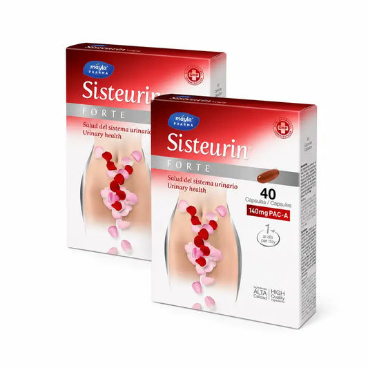 Mayla Pharma Sisteurin Forte -pakkaus, 2 x 40 kapselia