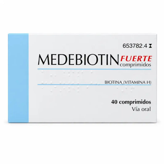 Medebiotin Fuerte 5 mg 40 tablettia
