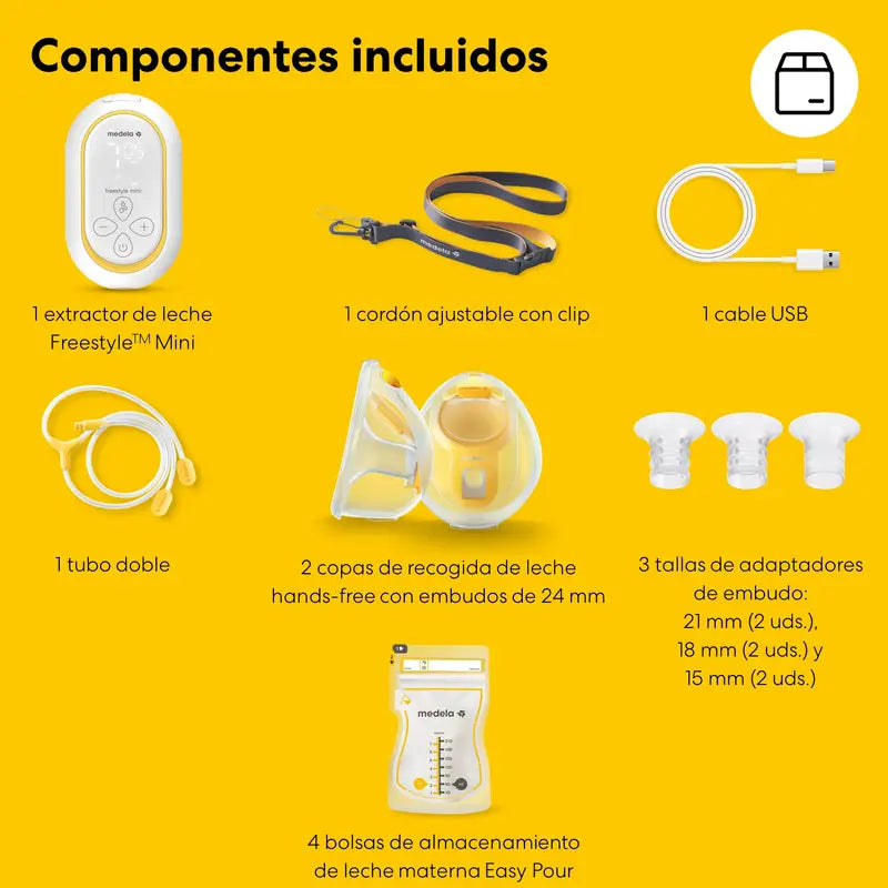 Medela Freestyle Mini Hands Free -kaksipumpuinen sähköinen rintapumppu
