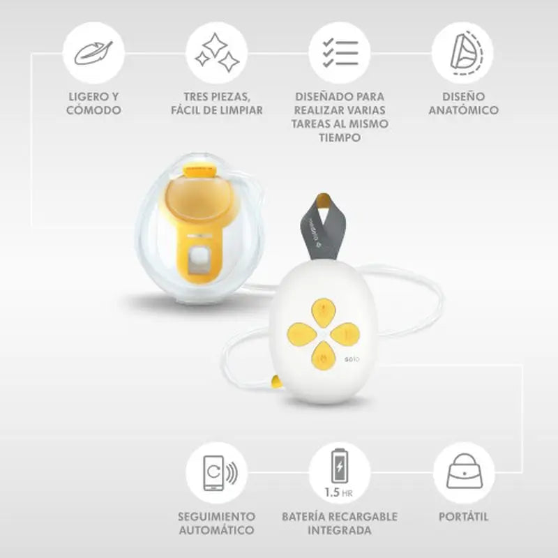 Medela Solo™ Hands-Free -yksipumppuinen sähköinen rintapumppu