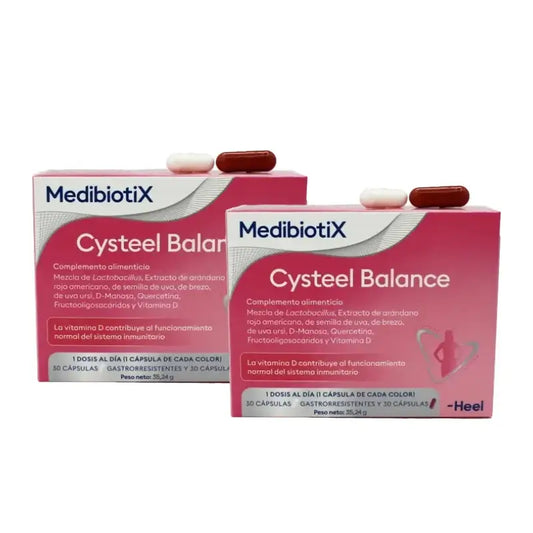 Medibiotix Cysteel Balance -ravintolisä, 2 x 60 kapselia